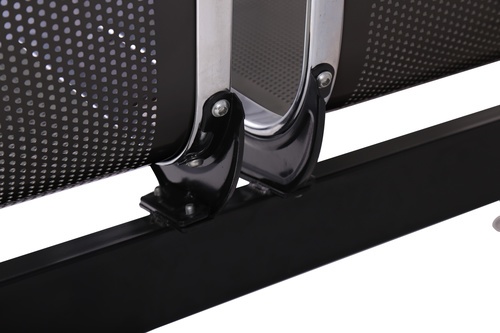 SMITH เก้าอี้แถว 3 ที่นั่ง รุ่น SJ8888C-BK ขนาด 68×175×77ซม. สีดำ (1/3)