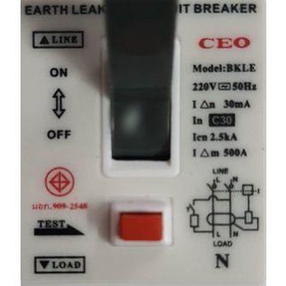 Criler เบรกเกอร์กันดูด Elcb 30A