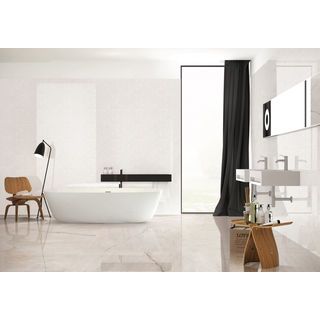 Marbella กระเบื้องเซรามิคปูผนัง 10x16 นิ้ว คามิร่าเทา JM042 (N) Gloss (15P)