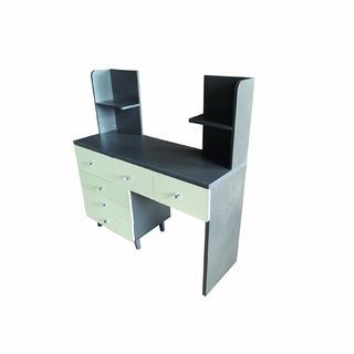 (1/2)DELICATO โต๊ะเครื่องแป้ง รุ่น TARO ขนาด 115x40x120 ซม.สีเทา 