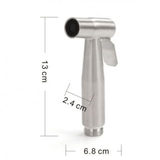 Verno หัวสายฉีดชำระสเตนเลส304 รุ่น 6BLX001 สีสแตนเลส