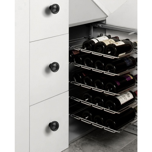 TORSTEN ปุ่มจับเฟอร์นิเจอร์อลูมิเนียมอัลลอยด์ 31x31x26 มม. รุ่น OKL002-01-BK สีดำ