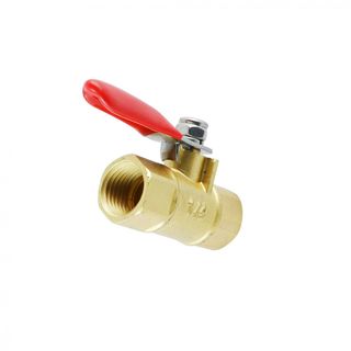 EUROX บอลวาล์ว 2หุน(เมีย+เมีย)ทองเหลือง