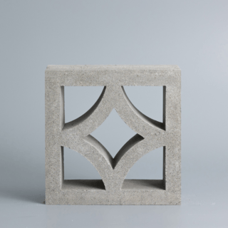 วีบล็อค อิฐบล็อกช่องลมลาย ลายประกายดาว A ขนาด19x19x9ซม.