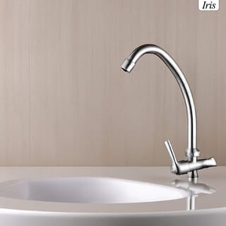 Iris ก๊อกอ่างล้างจาน แบบติดผนัง ตัว C รุ่น GH11_IRIS