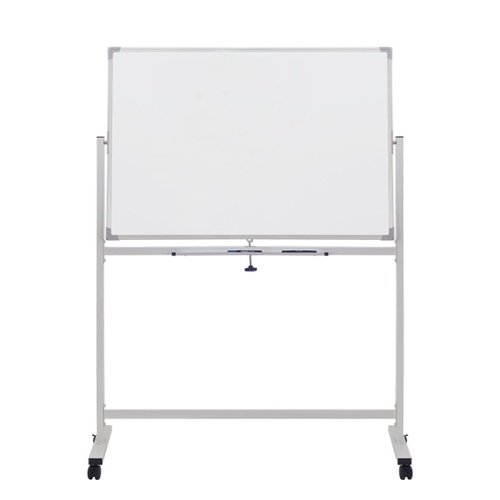 Smith กระดานไวท์บอร์ดขาตั้ง 2 หน้า รุ่น DBS1290 ขนาด 90x120x182 ซม. สีขาว