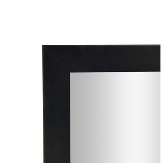 Nice กระจกมีกรอบ (PS) รุ่น สลิม-แบล็ค ขนาด 30x90 ซม. สีดำ 