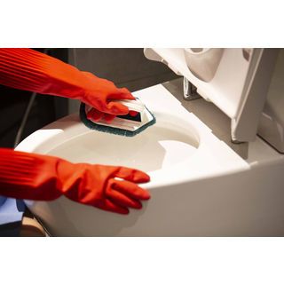 POLY-BRITE ใยขัดเนื้อละเอียดพร้อมด้ามจับ 2 way 9x17x2 ซม. รุ่น 522 สีเขียว