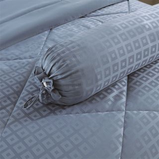 TRUFFLE ชุดเครื่องนอนพร้อมผ้านวม 4 ชิ้น รุ่น Kuro-02 ขนาด 3.5ฟุต สีน้ำเงิน