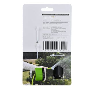 Tree O ชุดหัวฉีดพลาสติกแบบบิดปรับ2รูปแบบ สำหรับก๊อกสนาม3/4“-1” รุ่นGLB-8211-0 สีเขียวดำ