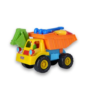 TOYS ของเล่นชุดรถบรรทุกชายหาดและอุปกรณ์ 6 ชิ้น รุ่น 2112 ขนาด 30x16x20 ซม. คละสี