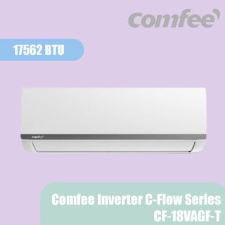Comfee เครื่องปรับอากาศ Inverter ขนาด 18,189 BTU CF-18VAGF-T2สีขาว