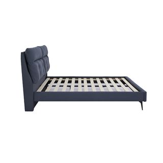 (1/3) TRUFFLE เตียงนอนหัวเบาะ รุ่น PROVENCE-G ขนาด180x200 ซม. (6ฟุต)  สีเทา