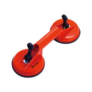 HUMMER ตัวดูดกระจกพลาสติก 2 ขา รุ่น VS2  สีแดง