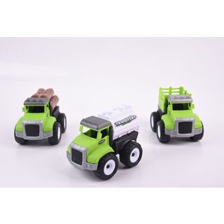 TOYS ของเล่นชุดรถการเกษตร บรรจุ3คัน สีเขียว#9932-10(15.5x9x37.5ซม.)
 