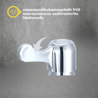 Iris ก๊อกอ่างล้างหน้า รุ่น โนว่า 703-6