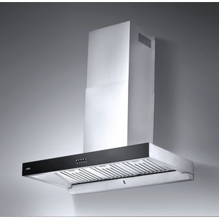 MEX ชุดเซ็ทเครื่องดูดควัน K632BFX90  + เตาฝัง MX472M สีขาว-ดำ