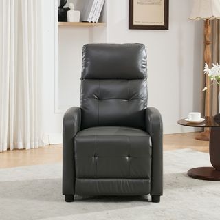 PULITO เก้าอี้พักผ่อน รุ่น CEDRIC ขนาด 65.5x85.5-139.5x102.5-81 ซม. สีเทาเข้ม