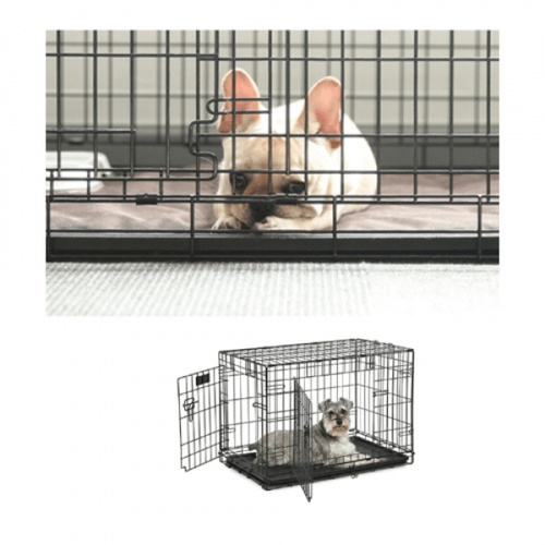 DUDUPETS กรงเหล็กสัตว์เลี้ยง รุ่น HG001 ขนาด 50x70x54ซม. สีดำ