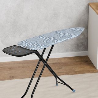 SAKU ผ้ารองรีด สำหรับโต๊ะรีดรุ่น RY1748HTZ1-30x20-35 ขนาด 54x132 ซม. รุ่น 1748 Cover สีน้ำเงิน