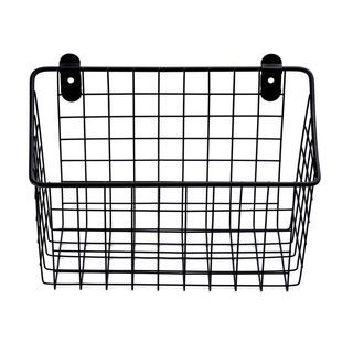 Iris ตะแกรงชั้นวางของอเนกประสงค์   รุ่น แมมบา PQS-20910 ขนาด 26x17x29 ซม. สีดำ