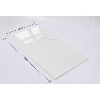 Marbella กระเบื้องเซรามิคปูผนัง 10x16 นิ้ว รุ่น เบลล่า ไวท์ 911 (N)A Gloss (15P)