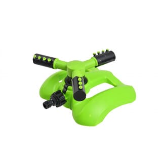 Tree O สปริงเกอร์ตั้งพื้นรดน้ำหมุน 3 แขน รุ่นGLB-8214-0 สีเขียวดำ