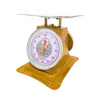 เครื่องชั่ง ตราตุ๊กตาคู่ 60กก.(จานแบน)