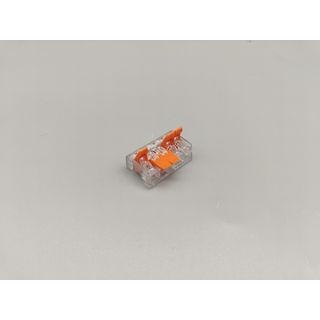 V.E.G. ขั้วต่อสายไฟ 5 ช่อง สีใส สีส้ม