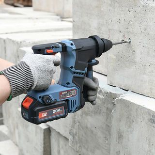 SENIX สว่านโรตารี่ไร้สาย Brushless 17 มม. 20V(Max) (พร้อมแบตเตอรี่ 4.0Ah 2 ก้อน) รุ่น PDRX2-M2-EU สีน้ำเงิน - ดำ