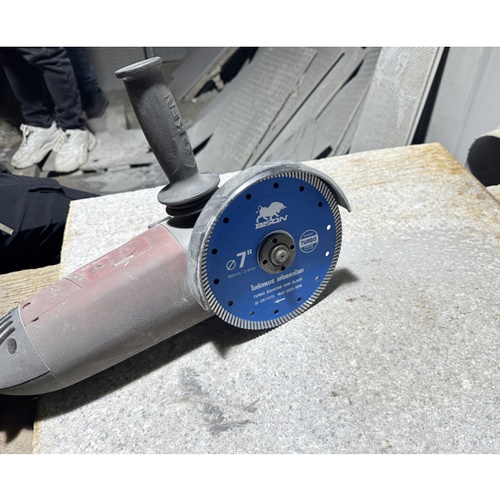 BISON ใบตัดเพชร 7x2.4x22.2(20)x10mm Turbo ตัดคอนกรีต ตัดแห้ง-น้ำ รุ่น CS17070