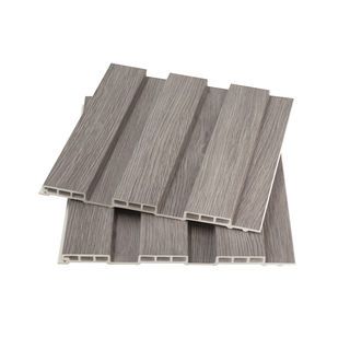 GREAT WOOD ไม้ฝ้าระแนง WPC W195  19.5x1.15x290 ซม. Warm gray