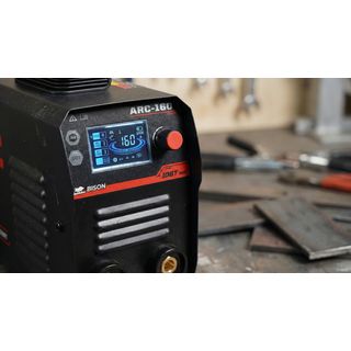 BISON เครื่องเชื่อม INVERTER-MMA 160แอมป์ (LED) รุ่น MMA-160A
