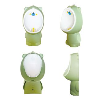 Primo Kids โถฝึกยืนฉี่หมี  รุ่น Bear UN01W สีเขียว