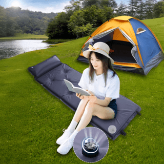 SUMMER SET ที่นอนพอง รุ่น Zone ขนาด 60X183X2.5CM สีกรมท่า