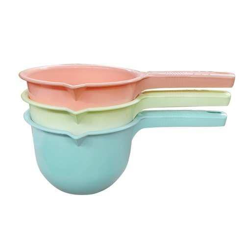 GOME ขันน้ำพลาสติกมีด้าม ขนาด 17x27.8x11ซม. รุ่น GX7993 คละสี (ฟ้า-เขียว-ชมพู)