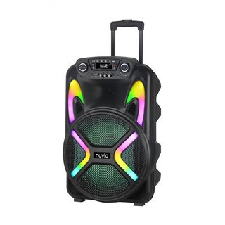 NUVIO ลำโพงปาร์ตี้ล้อลาก พร้อมไมค์โครโฟน ขนาด 15 นิ้ว รุ่น TF-B152 สีดำ