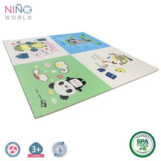 NINO WORLD ชุดแผ่นปูพื้นจิ๊กซอว์ Koala (4 แผ่น) PD-01-3 ขนาด 60x60x1.2 cm.