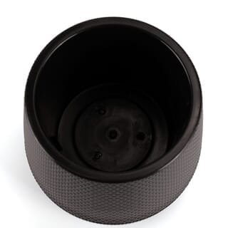 Tree O กระถางต้นไม้พลาสติกรุ่น 6KD9976N-BN ขนาด XL สีดำ