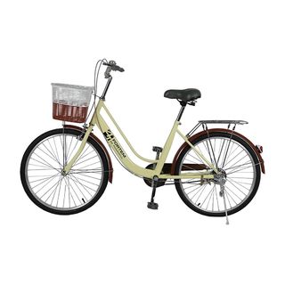  FORTEM จักรยานแม่บ้าน รุ่นDAWN-03 ขนาด 24นิ้ว สีเหลือง