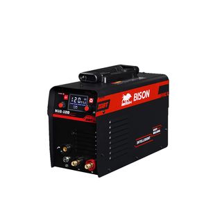 BISON เครื่องเชื่อม INVERTER MIG/MMA 120แอมป์ (LCD) รุ่น MIG/MMA-120A5K   5 กก. ไม่ใช้แก๊ส