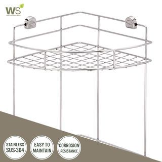 ชั้นวางของเข้ามุม  2 ชั้น WR-5202 สแตนเลส