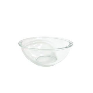 ADAMAS ชามแก้ว 9.5 นิ้ว BELL สีใส