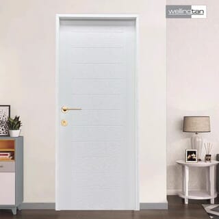 WELLINGTAN วงกบประตูPVC   รุ่นHDJ-4    80x200 ซม. สีขาว