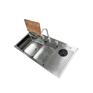 KOCH KITCHEN อ่างล้างจาน 1 หลุมไม่มีที่พัก SUS304 TARNIX-100