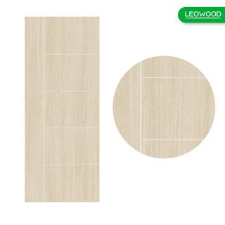 LWD ประตู UDoor UPVC ลาย 04 สี Tango ขนาด 80x200ซม.