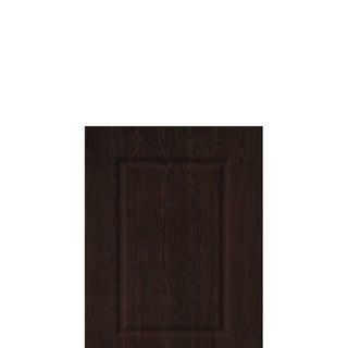 WELLINGTAN ประตูยูพีวีซี บานทึบ 3ลูกฟัก REVO LWNR002 80x200ซม. BROWN WENGE (เจาะรูลูกบิด)