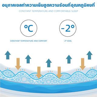 TRUFFLE หมอนหนุนเจลเมมโมรี่ รุ่น DORINA-02 ขนาด 30x50x10 ซม. สีขาว