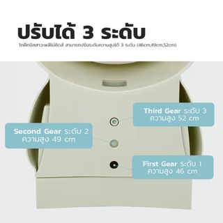 Primo Kids โถฝึกยืนฉี่หมี  รุ่น Bear UN01W สีเขียว