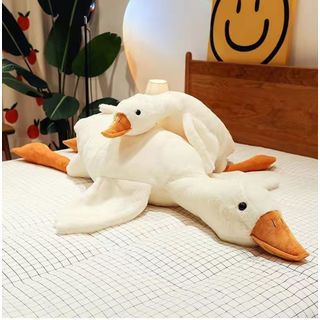 KOJI ตุ๊กตาห่านน้อยแบบนอน รุ่น KOJI-13 ขนาด30x35ซม.